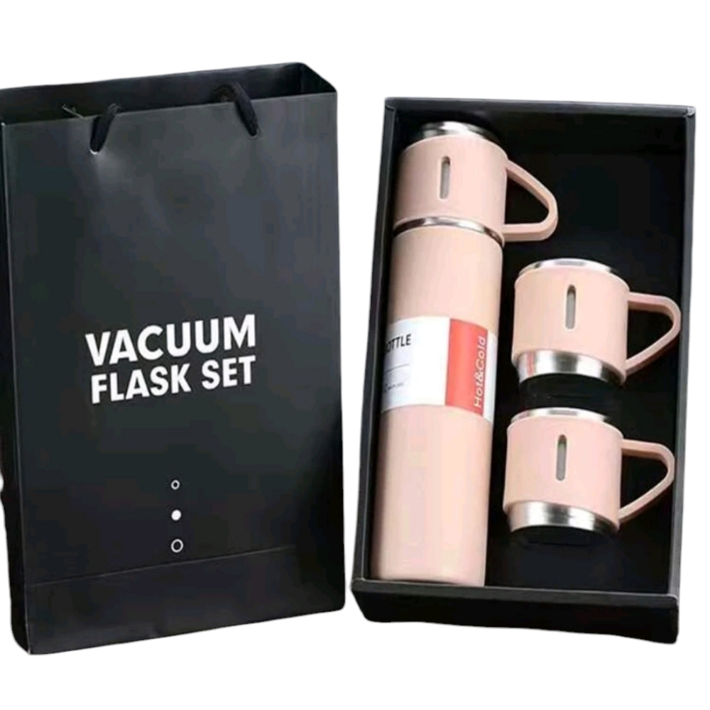 Pink Vacuum Flask Set NWT